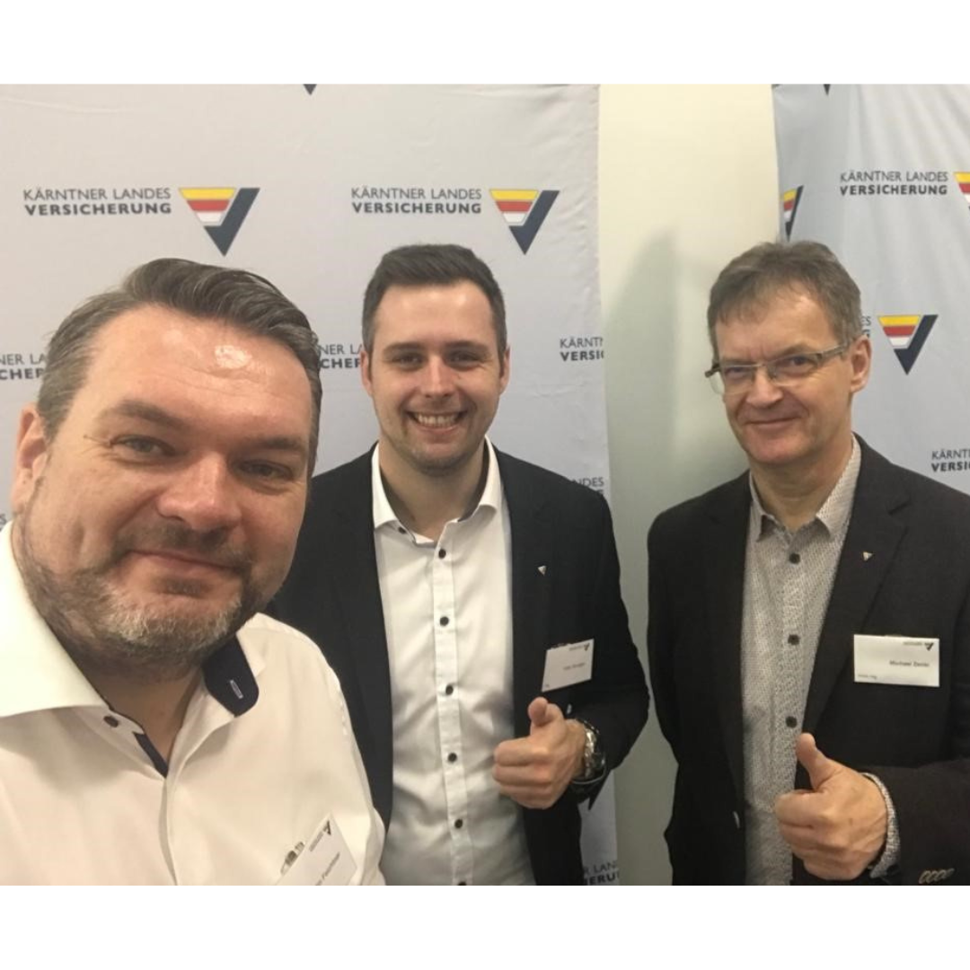Unser Sonntags-Team mit Martin Feichtner, Udo Sorger und Michael Zenkl