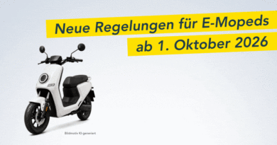 Neue Regelungen für E-Mopeds