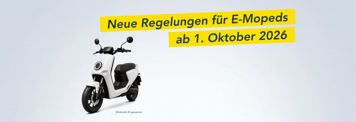 Neue Regelungen für E-Mopeds