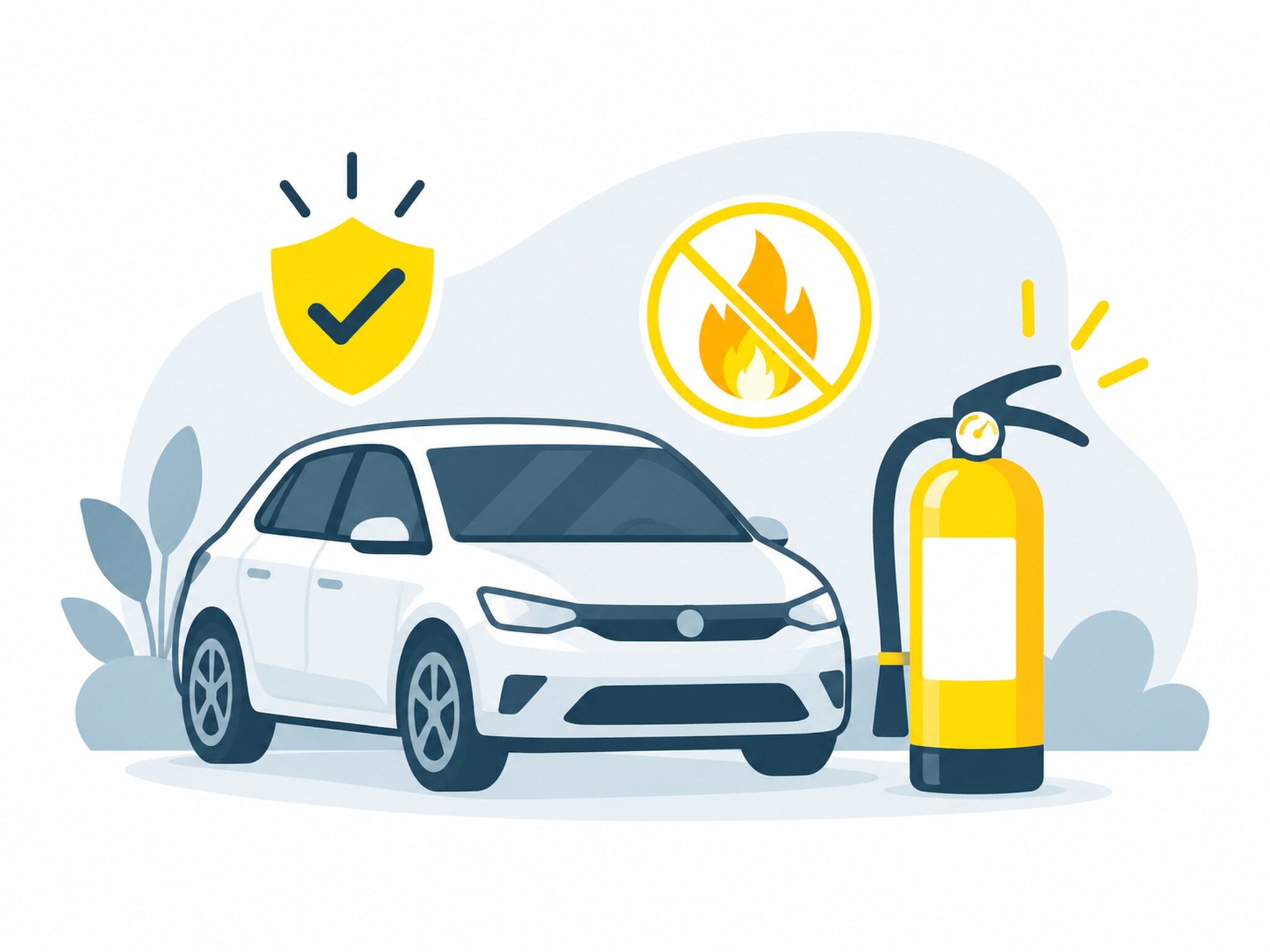Feuerlöscher fürs Auto